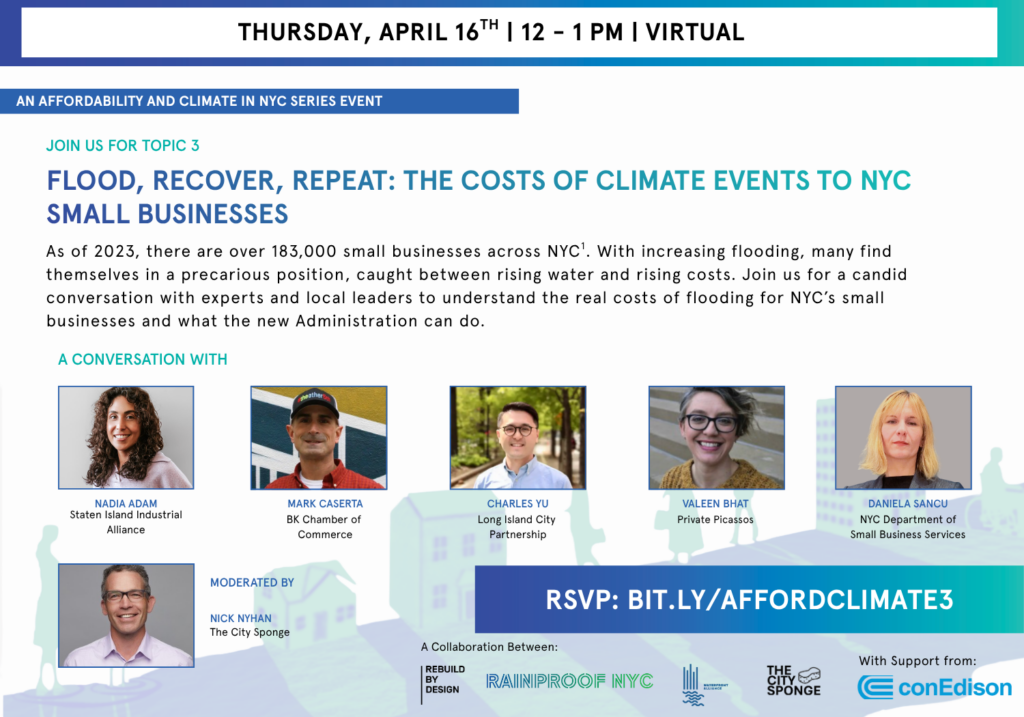 Flood, Recover, Repeat: The Costs of Climate EVENTS TO NYC Small Businesses