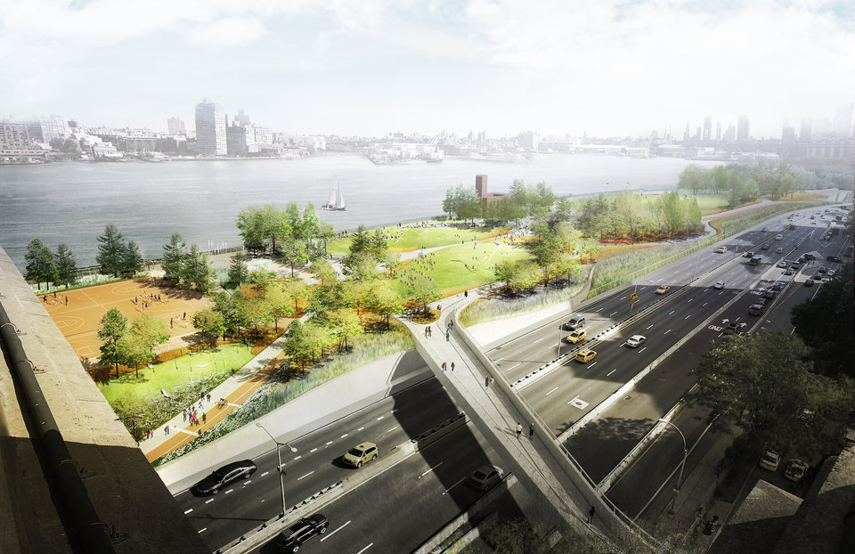 MANHATTAN PLANS TO BUILD A MASSIVE $1 BILLION WALL AND PARK TO GUARD AGAINST THE NEXT SUPERSTORM