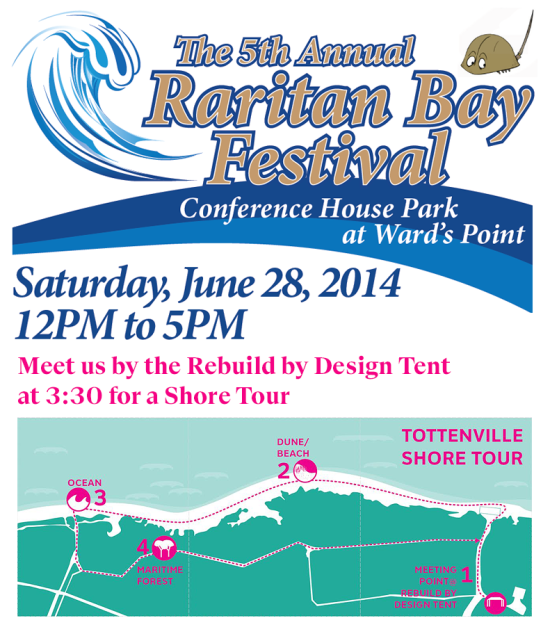 RARITAN BAY FESTIVAL: CELEBRATE WINNING PROPOSAL “LIVING BREAKWATERS,” WITH REBUILD BY DESIGN