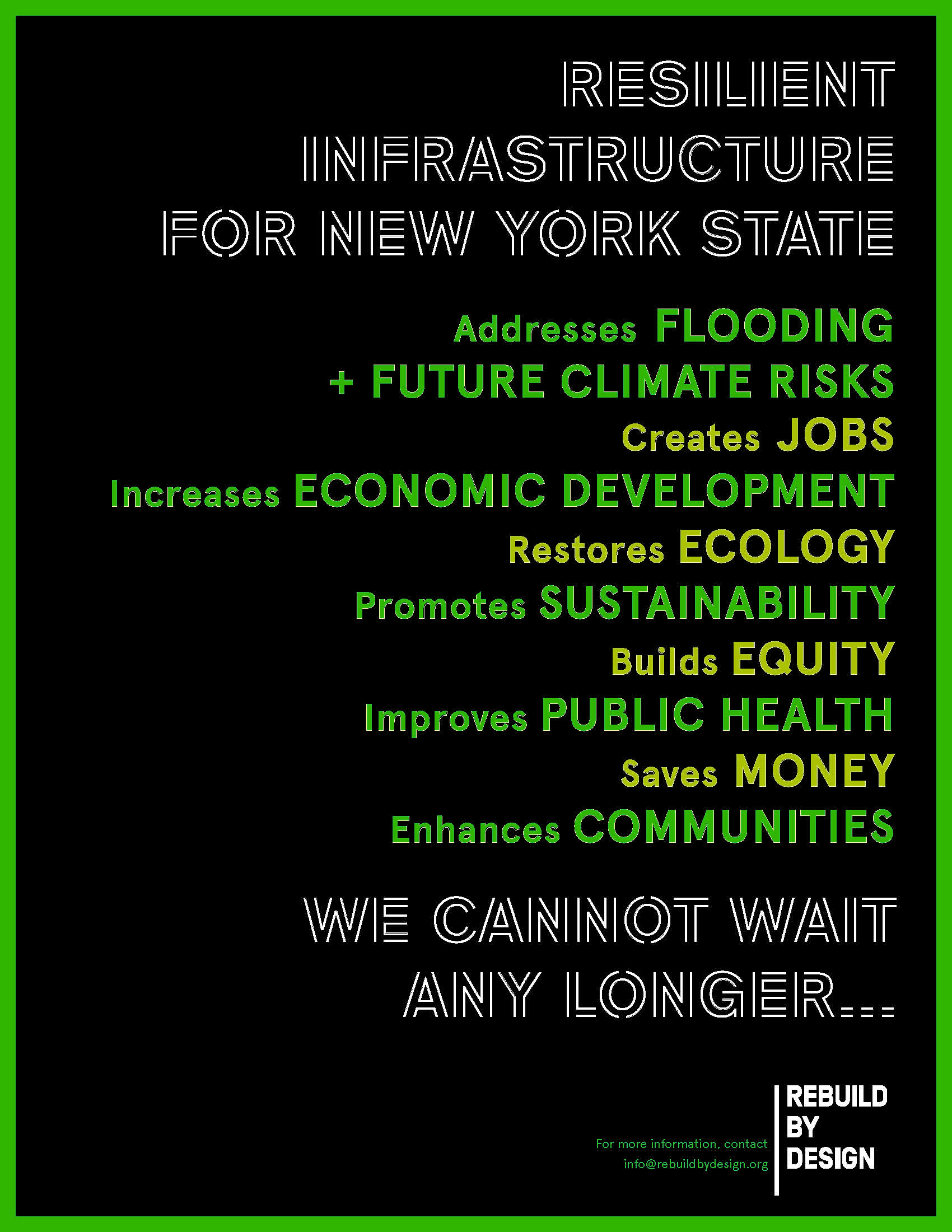 RESILIENT INFRASTRUCTURE FUND FOR NYS