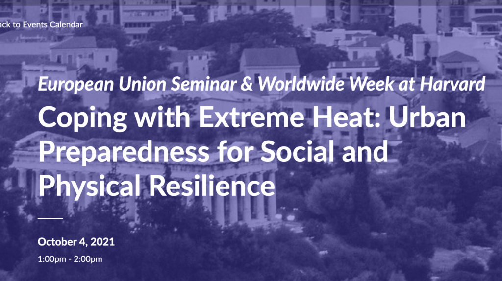 Coping with Extreme Heat: Urban Preparedness for Social and Physical Resilience