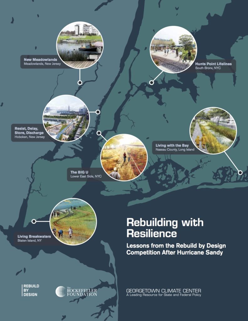 REBUILDING WITH RESILIENCE: LESSONS FROM THE REBUILD BY DESIGN COMPETITION AFTER HURRICANE SANDY