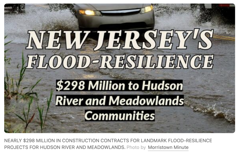 NJ Invests $298M in Flood-Resilience for Northern Regions