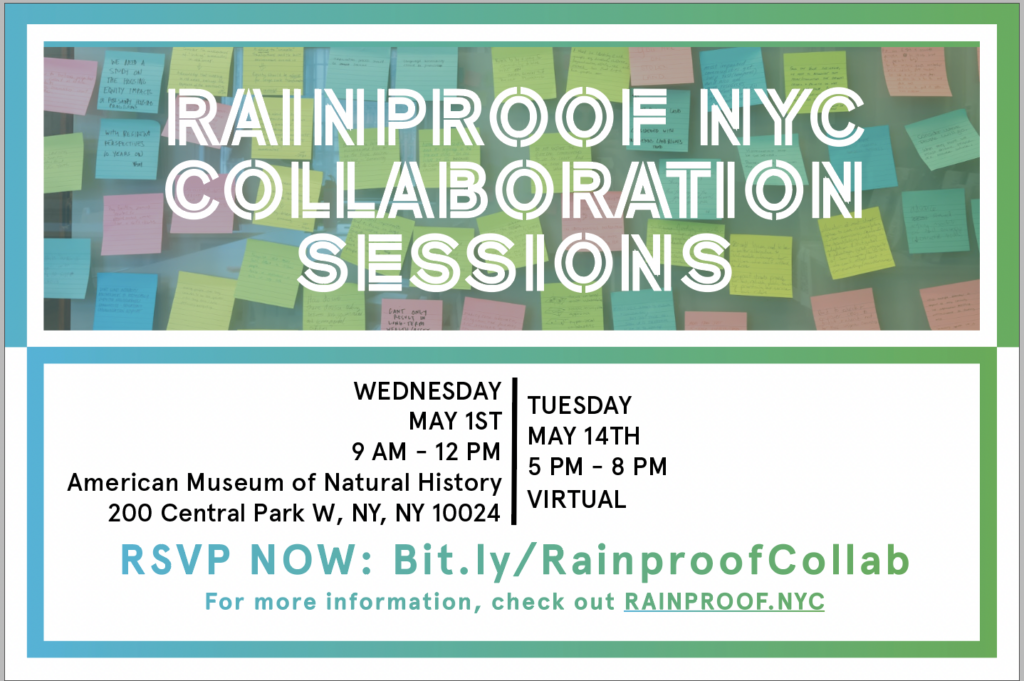 RAINPROOF NYC IN-PERSON COLLABORATION SESSION
