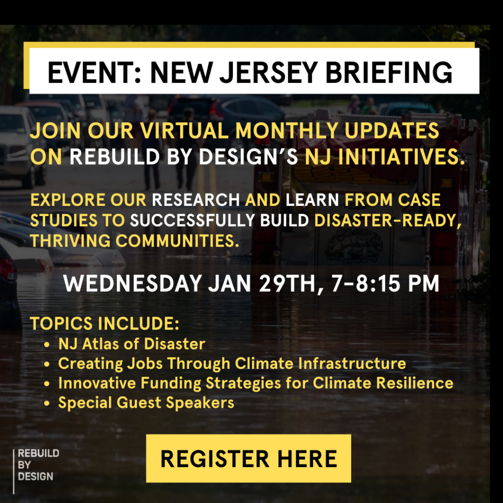 NJ Atlas of Disaster Briefing and Monthly Speaker Series