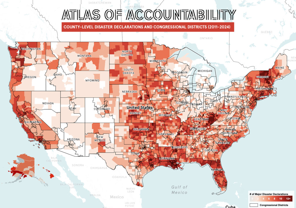 ATLAS OF ACCOUNTABILITY: COUNTY-LEVEL FEDERAL DISASTER DECLARATIONS (2011-2024)