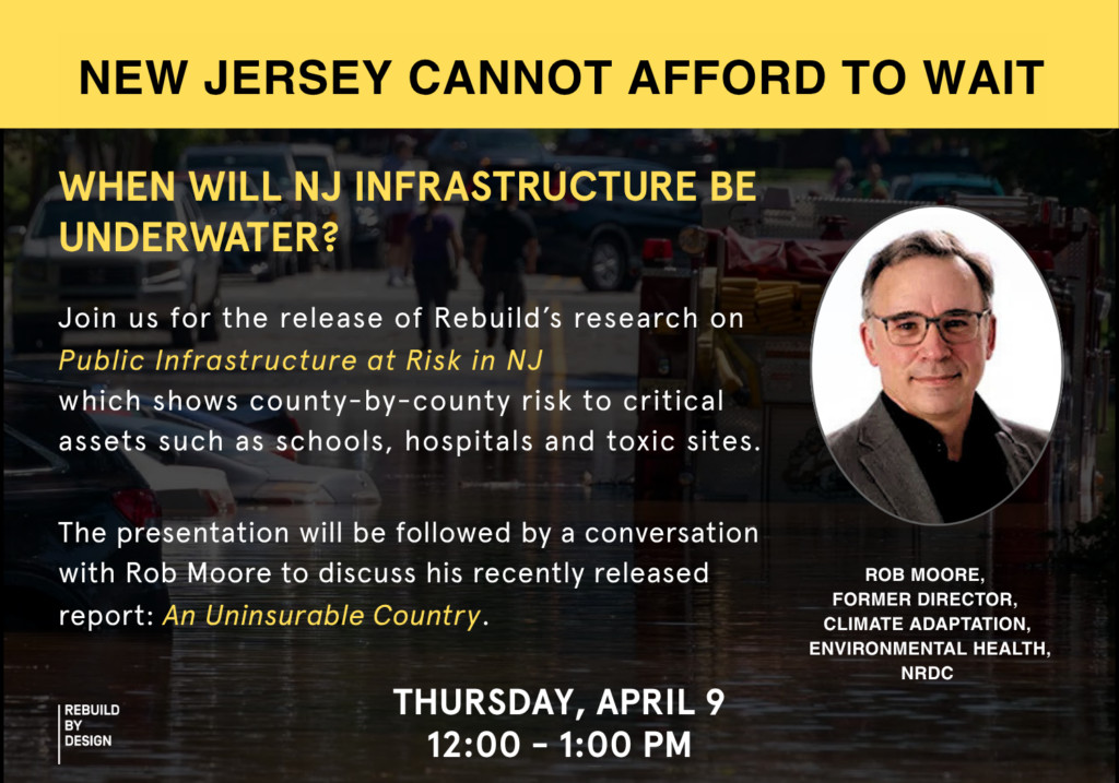 When will NJ infrastructure be under water?