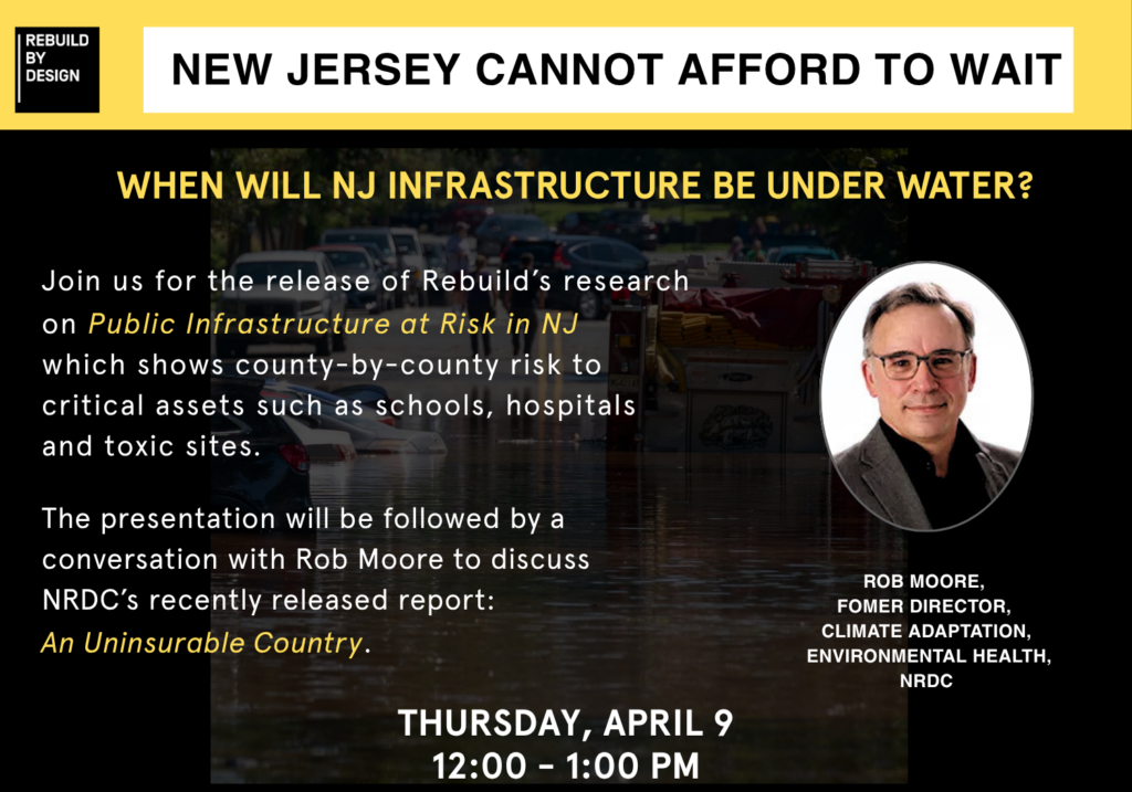 When will NJ infrastructure be under water?