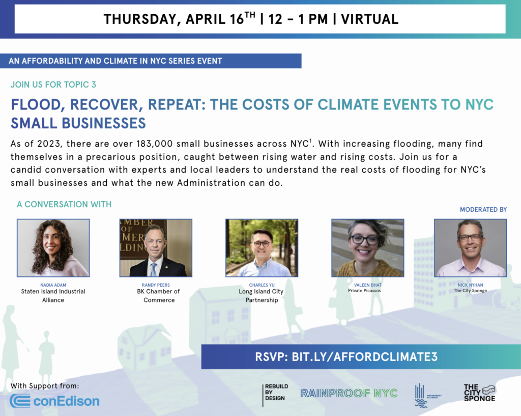 Flood, Recover, Repeat: The Costs of Climate EVENTS TO NYC Small Businesses
