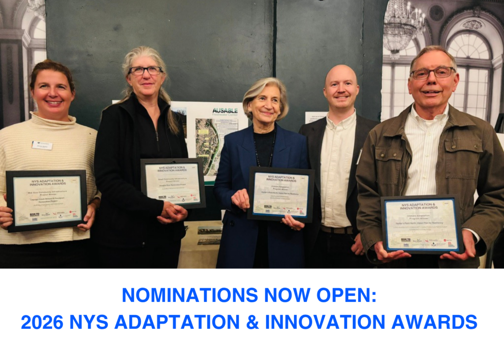 NYS Adaptation & Innovation Awards Nominations Open