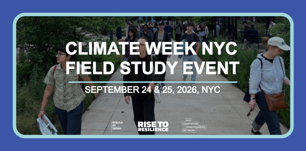 NYC Climate Week Field Study